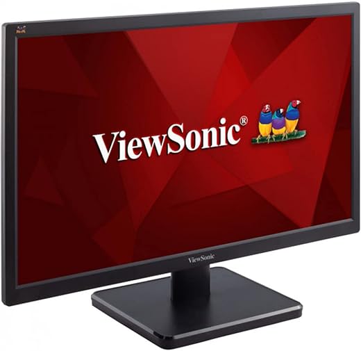 ViewSonic Monitor VA2223H 21.5 (22 inch) TN Panel with VGA, HDMI, 102% SRGB, 250 Nits Brightness, Eco-Mode, ViewMode, FlickerFree & Bluelight Filter